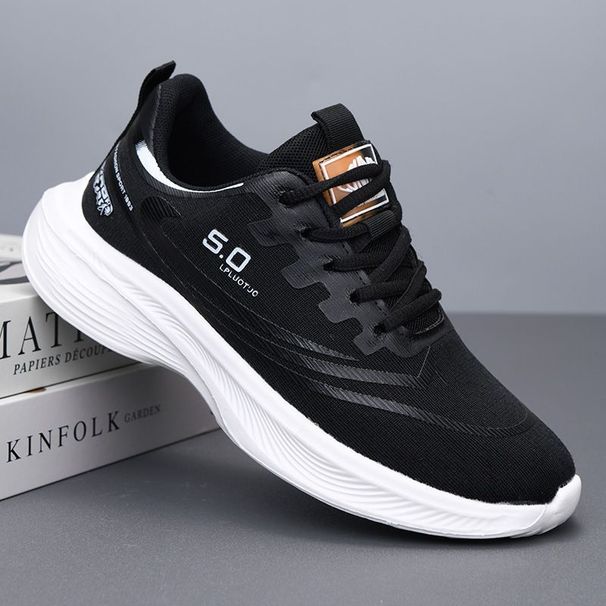 Spring Cold-resistant Shoes For Men, Middle-aged Casual Lightweight Breathable Men's Sports Running Shoes, Non-slip_vogvips.com