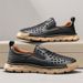 Social Wear Driving Handmade Leather Mens Casual Outdoor Male Loafers Moccasins Slip On Flats Leisure Walking Shoes_vogvips.com