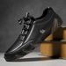 Octopus Plus Size Men's Shoes Genuine Leather Men's Trendy Shoes Men's Slip-On Low-Top Casual Shoes_vogvips.com