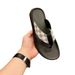 Cambodia Vietnam Nigeria Men's Slippers 2025 Summer Square Print Flip-Flops Outdoor Trendy Thong Sandals_vogvips.com