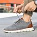 New Foreign Trade Fly-knit Sports For Men, Large Size Casual Shoes, Lightweight Soft-soled Hiking And Running_vogvips.com