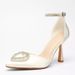 Pointy Bun Fine Diamond Heart Buckle Dinner Heels High Heeled Sandals_vogvips.com