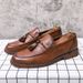 2020 Autumn New Large Size Men's Casual Leather Hairstylist Fashion Trend Slip-On Business Shoes 581_vogvips.com
