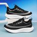 Teenagers Breathable Glow Mesh Shoes For Men Sports Sneakers Women Absorption Carbon Plate Trainer Running Shoes Free Shipping_vogvips.com