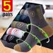5Pairs Mens Cotton Sports Spring And Autumn Leisure Sweat Absorbent Comfortable Breathable Basketball Socks Meias EU_vogvips.com