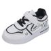 Girls' Little White 2024 New Sports Children's Leisure Fashion Cartoon Comfortable Low Top Board Boys' Running Shoes_vogvips.com