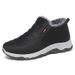 1178225343@qq.com Women's Winter Slip-On Cotton Shoes, Thickened And Lined, Plus Size Couples' Snow Boots, Casual Walking Boots For Women,_vogvips.com