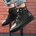 Brand Mens High Top Sneakers Sporty Leopard Platform Training Sports Casual Skate Trendy Boys Sport Tennis Shoes_vogvips.com
