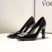 Sexy And Elegant Chunky High-heeled For Women In Nude Color, 2025 New Model With Rhinestone Square Buckle, Ultra-high_vogvips.com