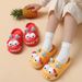Cute And Funny Parent-Child For Women, Thick-Soled Clogs For Women, Summer Cartoon Dragon Slippers For Home And Outdoor Use_vogvips.com