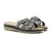 Women's Shoes New Flat Sandals Rhinestone Embellished, Versatile, Casual, High End, Fashionable Half Slippers, Summer Wear, Women's Shoes._vogvips.com