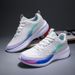 New Student Casual Fly-Knit Mesh Breathable Sports Shoes, Lightweight Shock-Absorbing Men's Large-Size New Shoes_vogvips.com