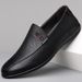 Breathable 2025 New Loafers Slip-On Leather Sole Soft Surface Driving Casual Men's Shoes_vogvips.com