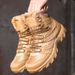Hiking Combat Boots, High-top Work Boots, Martin Boots, Fleece-lined Warm Snow Boots_vogvips.com
