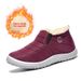 In Stock Winter With Fleece Lining, Warm Large Size Women's Shoes, Outdoor Cold-Resistant Northeastern Cotton Boots,_vogvips.com