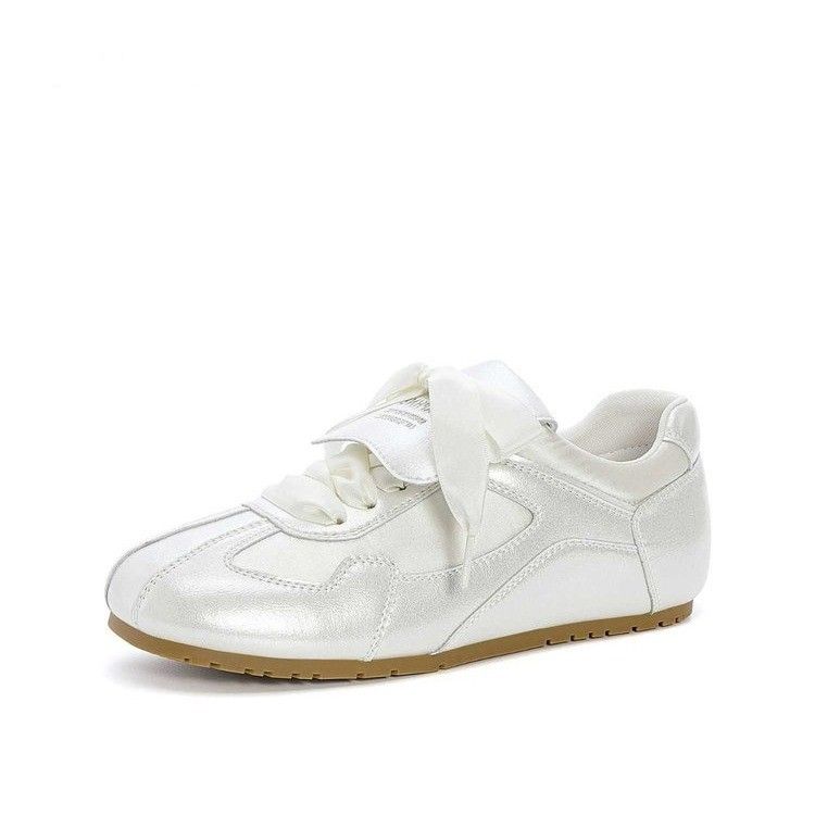 Women’s Shoes All Match Color Genuine Leather Ballet Style Sports Casual Shoes Women's Shoes_vogvips.com