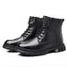 European Warm Series 2025 New Top Layer Cowhide Men's Genuine Martin Winter High-top Work Trendy Fleece Lined Leather Boots_vogvips.com