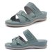 New 2025 Spring Summer Thick Sole Sandals For Women Casual Comfortable Large Size Simple Versatile Slippers_vogvips.com