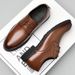 Top Layer Cowhide Autumn New Casual Genuine Leather Formal Business Pointed Toe Men's Breathable Shoes_vogvips.com