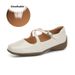 Sheepskin Cushioned Genuine Leather Single 2026 Spring Summer New Buckle Casual For Women Fashionable Versatile Little_vogvips.com