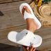 Women's Casual Slip-On Sandals Non-Slip Soft Sole Comfortable Flat Slide Shoes For Summer Outfits Perfect Non Slip Soft Sole._vogvips.com