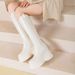 Petite Princess Patent Slim Thick Sole Hidden Heel 11cm Over-the-Knee Women's Long Versatile Boots_vogvips.com