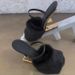 European American Style Furry High-heeled For Women, 2026 Autumn New Model, With Unique Metal Heel And Round Toe Design,_vogvips.com