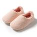 Asgard Winter For Women Indoor Non-slip Warm Soft Fluffy Solid Color Flat Cotton Slipper Lady Fashion Cozy Home Slippers_vogvips.com