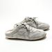 Korean Style German Training Slippers For Women, Summer Outdoor Flat Color-Block Soft Leather Closed-Toe Half Slippers,_vogvips.com