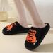 New Halloween Pumpkin Cartoon Warm Autumn Winter Cotton For Men And Women Couples Home Indoor Comfortable Slippers_vogvips.com