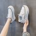 Women's White Leather With Internal Height Increase And Thick Soles, 2023 New Fashion Model For All Seasons, Breathable,_vogvips.com