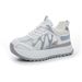 White Sneakers Height Increasing 2025 Casual Fashion Versatile Korean Style Thick Sole Breathable Mesh Dad Women's Shoes_vogvips.com