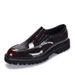 ShoeVault Genuine Glossy Patent Loafers Men Slip-On Breathable Casual Cowhide British Style Lazy Leather Shoes Thick Sole_vogvips.com