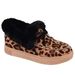 European And American Style Wish Winter New Round Toe Fleece-Lined Thickened Warm Cotton Shoes Thick-Soled Snow_vogvips.com