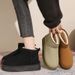 Winter Snow For Women 2024 New Thick-Soled Non-Slip Short Boots With Fleece Lining, Thickened, Warm, Cold-Resistant,_vogvips.com