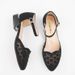 Sandals Women's Baotou Middle Heel Shoes Women's Rhinestone Mesh Women's Shoes Hollow Single Shoes Mom Shoes_vogvips.com