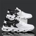 Mens Running Shoes Breathable Knit Sport Sneakers Cushion Lightweight Casual Gym Athletic Trainers Jogging Tennis Shoes_vogvips.com