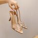 2026 Spring Summer New High Heels Stiletto Rhinestone French Elegant Socialite One Strap Fairy Style Sandals For Women_vogvips.com