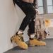 European Warm Series Fashion Rotating Buckle Slip-On Martin Autumn Winter New Leather High Top Flat Casual Sports Trendy Men's Boots_vogvips.com