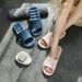 Women's Summer Bathroom Slippers For Home Use, Couple's Indoor Non-slip Quick-dry Thick-soled , Couple's Style_vogvips.com
