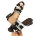 Endorsed Low Heeled Sandals For Women, Perfect For Summer Wear, Simple, Stylish, Korean Inspired, Versatile, Chunky Heel Beach Sandals._vogvips.com