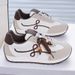 Soft Leather, Cute Chunky, Height-increasing German Training Shoes For Women, 2026 Autumn, Versatile And Fashionable,_vogvips.com