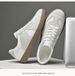 Retro Leather Color Matching Platform Casual Sports Board Shoes Dexun Flying Weaving Breathable Mesh Men's Shoes_vogvips.com