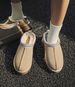 Sheepskin And Wool Integrated Thick Soled Snow Boots For Women, Short Tube, Thick And Warm, And Winter Cotton Shoes With Added Fleece_vogvips.com