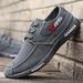 Men's Casual Canvas Shoes - Breathable Slip-Resistant Comfort Sneakers With Lace-Up Design For Spring/Autumn_vogvips.com