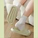 Summers Women Men Thick Sole Cartoon Beach Slides Bathroom Anti Slip Soft Home Sandals Ultra Light Shoes Couples_vogvips.com