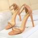 MTX 126-10 Fashion Super Heel Patent Leather Open Toe Strap Sandals Summer Sexy Nightclub Women's High Heels_vogvips.com