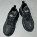 Black Dad Sneakers For Men 2025 Spring Summer New Thick Sole Height Increasing Breathable Men's Mesh Sports Casual Shoes_vogvips.com