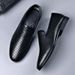 Hot-selling Leather Man Casual Summer Mens Loafers Moccasins Breathable Slip On Flats Driving Shoes Male Business_vogvips.com