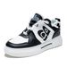 Men's Breathable 2025 New Korean Version Versatile Sports And Leisure Board Shoes, Student Thick Sole Height Increasing_vogvips.com
